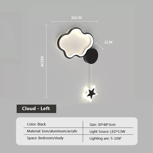 CloudLume – Decorative wall lamp for a magical atmosphere