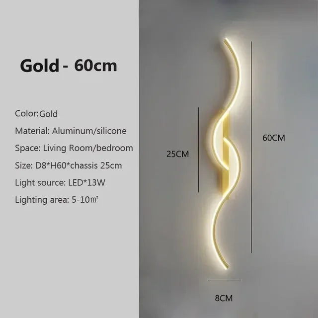 LumiEdge - Minimalist LED Wall Lamp