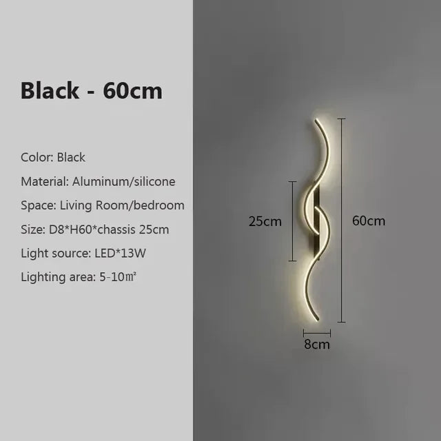LumiEdge - Minimalist LED Wall Lamp