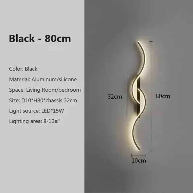 LumiEdge - Minimalist LED Wall Lamp