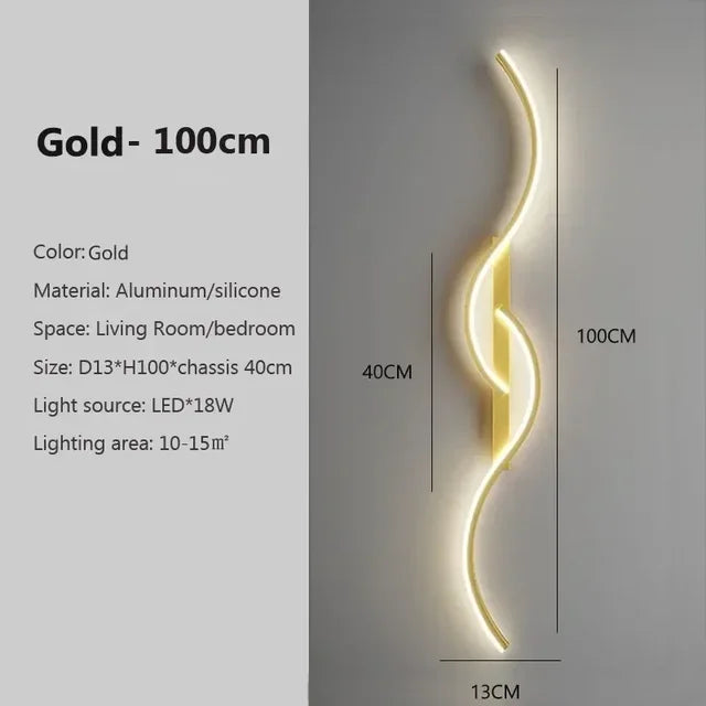 LumiEdge - Minimalist LED Wall Lamp