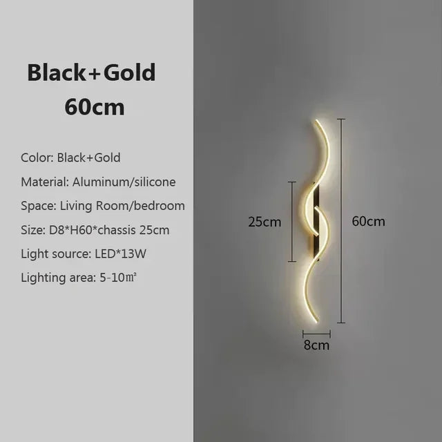 LumiEdge - Minimalist LED Wall Lamp
