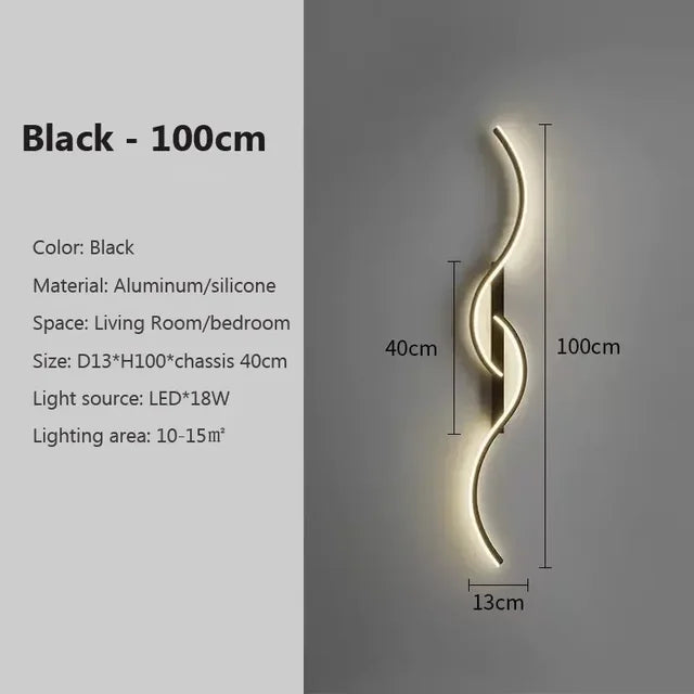 LumiEdge - Minimalist LED Wall Lamp