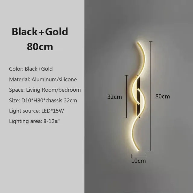 LumiEdge - Minimalist LED Wall Lamp
