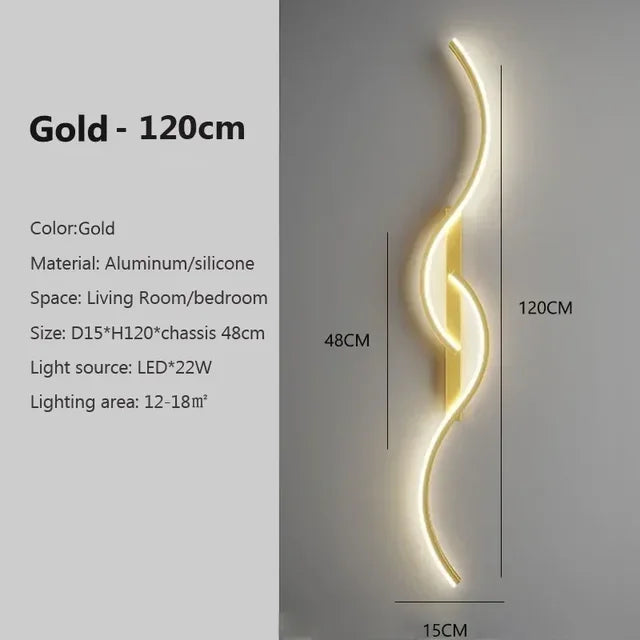 LumiEdge - Minimalist LED Wall Lamp