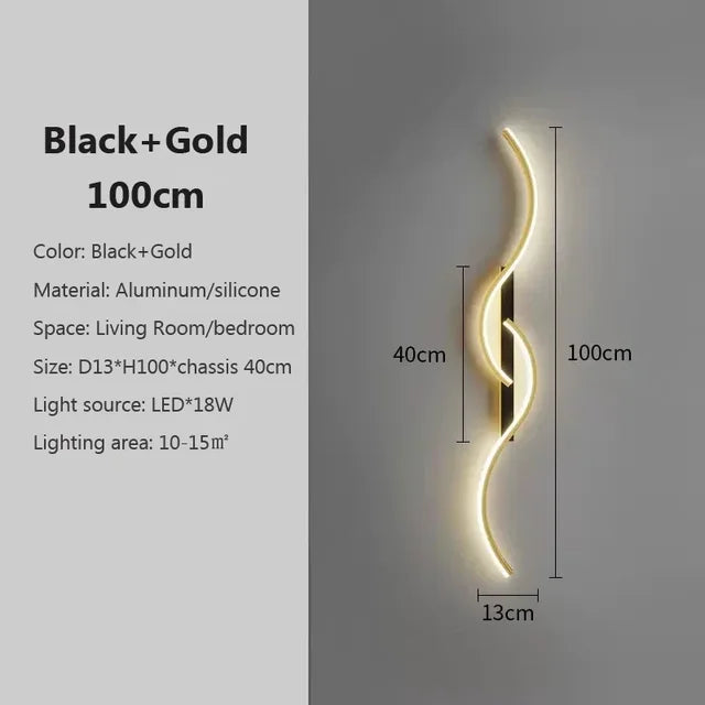 LumiEdge - Minimalist LED Wall Lamp