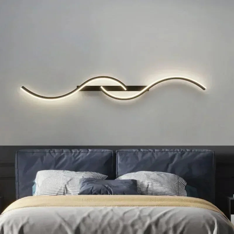 LumiEdge - Minimalistische LED-Wandlamp