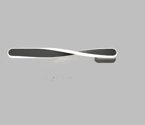 CurveLux - Modern LED Wall Lamp in Curved Design Dimmable Lighting