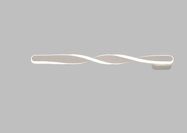 CurveLux - Modern LED Wall Lamp in Curved Design Dimmable Lighting