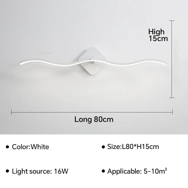 GlowLuxe - Moderne Binnenverlichting | Stijlvolle LED Wandlamp