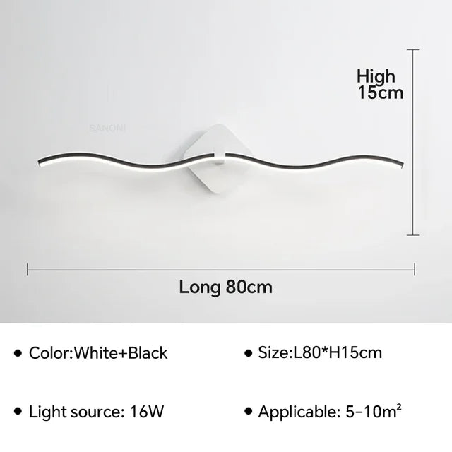 GlowLuxe - Moderne Binnenverlichting | Stijlvolle LED Wandlamp