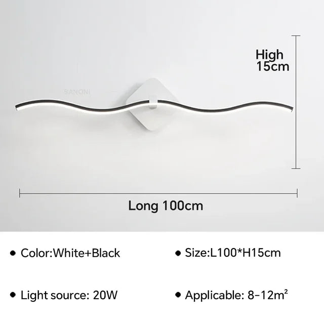 GlowLuxe - Moderne Binnenverlichting | Stijlvolle LED Wandlamp