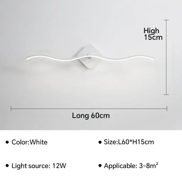 GlowLuxe - Moderne Binnenverlichting | Stijlvolle LED Wandlamp