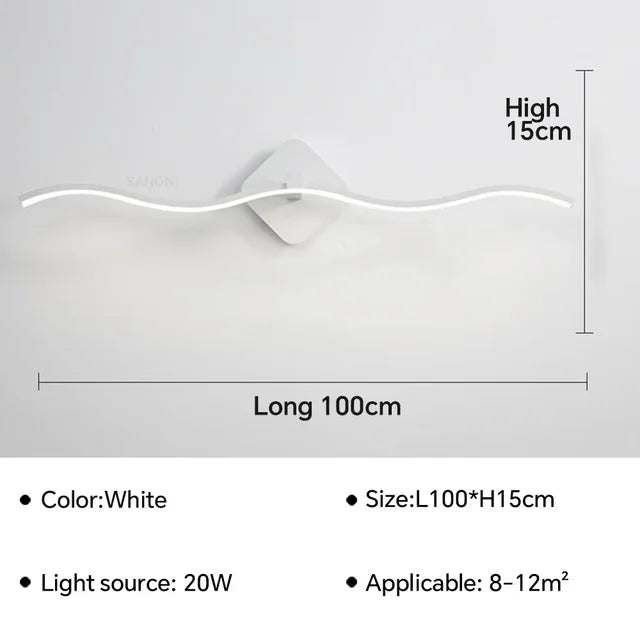 GlowLuxe - Moderne Binnenverlichting | Stijlvolle LED Wandlamp