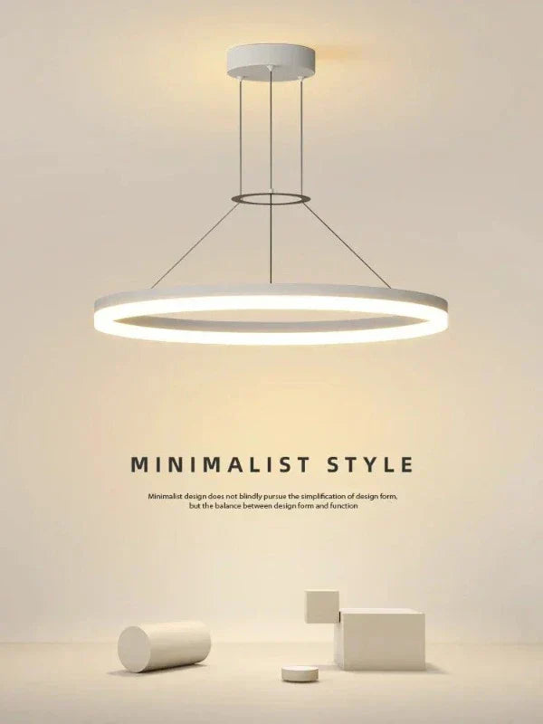 ElegantGlimmer - lampada a sospensione moderna e sottile