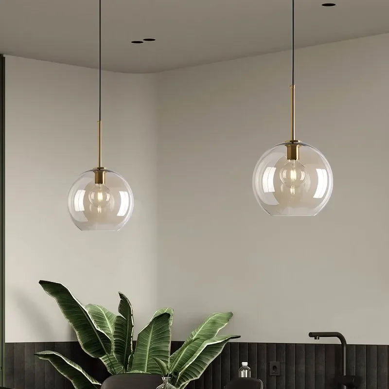 NordicGlas - Lampada a sospensione scandinava moderna