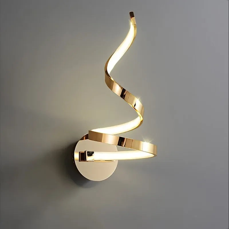 LumiSpiral - LED Wall Lamp with Modern Design