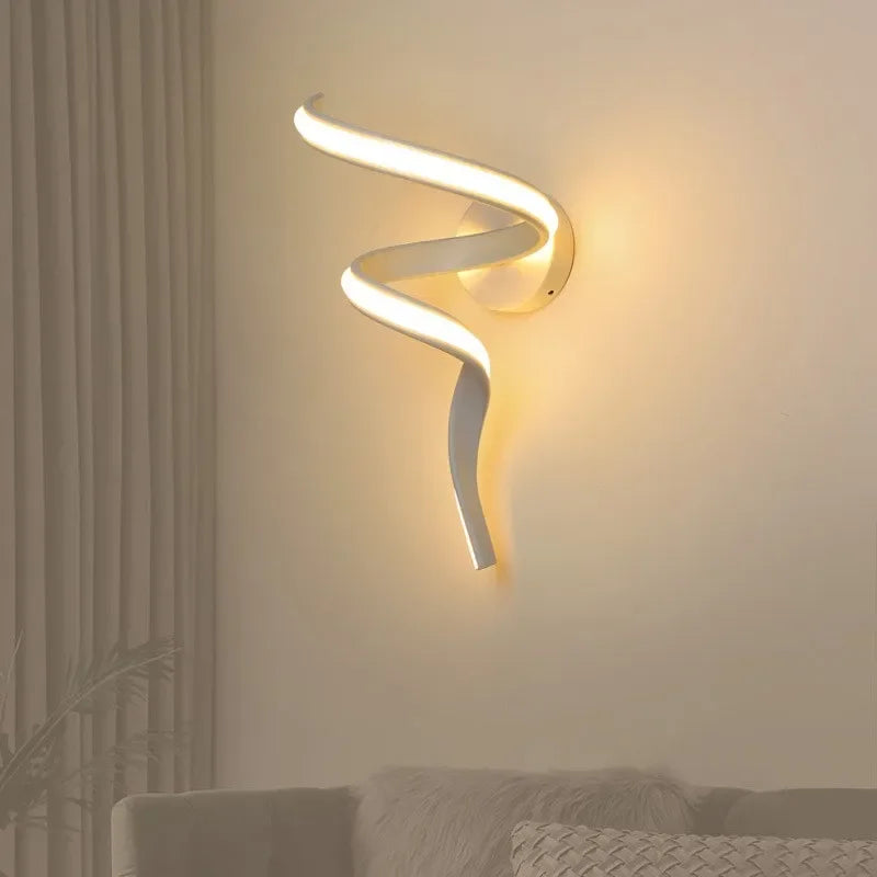 LumiSpiral - LED Wall Lamp with Modern Design