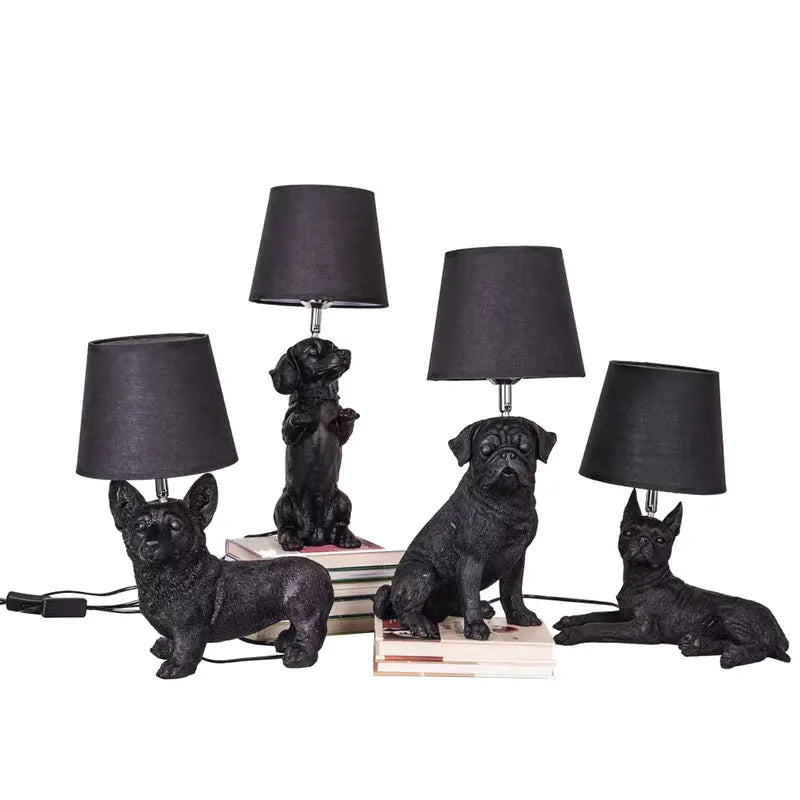 LumiDog – Playful LED Table Lamp in Puppy Design, Perfect for Living Room, Bedroom, and Children's Room