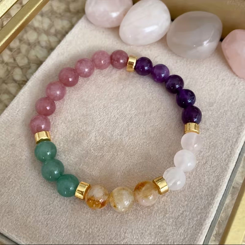Moederdag Cadeau Armband Dames Kralen Verstelbaar Geluks Bedel - Image 5