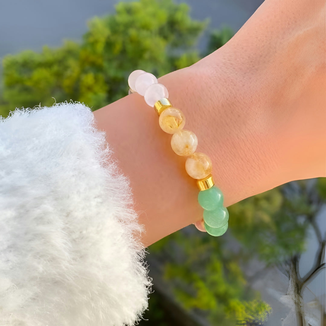 Moederdag Cadeau Armband Dames Kralen Verstelbaar Geluks Bedel - Image 4