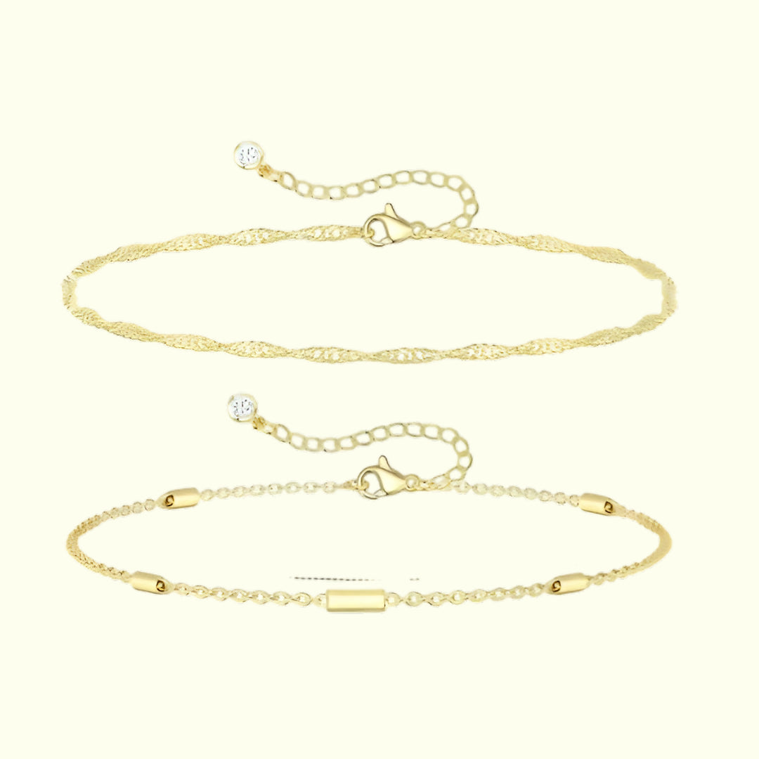 Moederdag Cadeau Armband Dames Set Verstelbaar Dubbele Schakel - Image 6