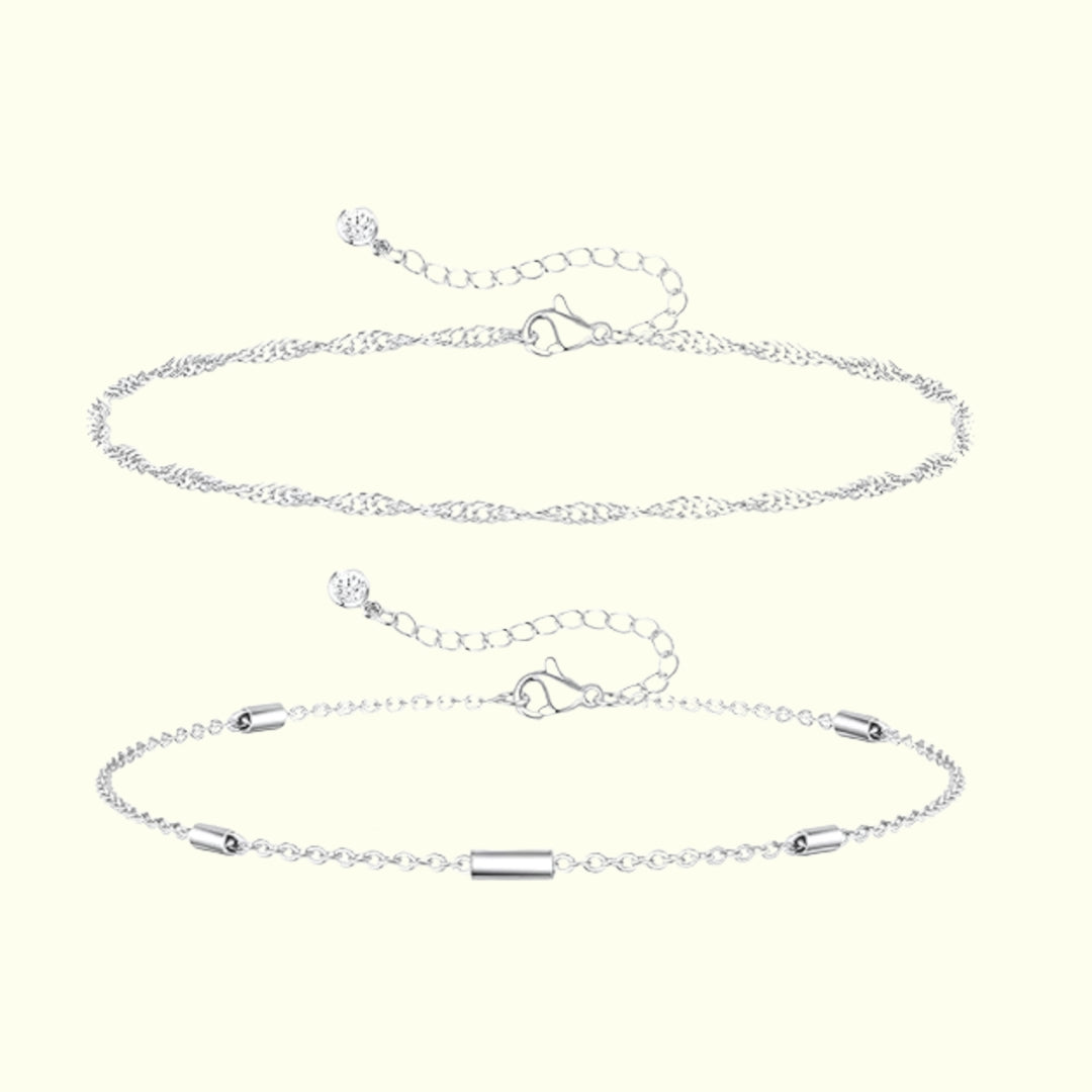Moederdag Cadeau Armband Dames Set Verstelbaar Dubbele Schakel - Image 12