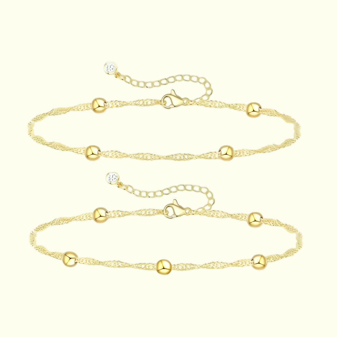 Moederdag Cadeau Armband Dames Set Verstelbaar Dubbele Schakel - Image 4