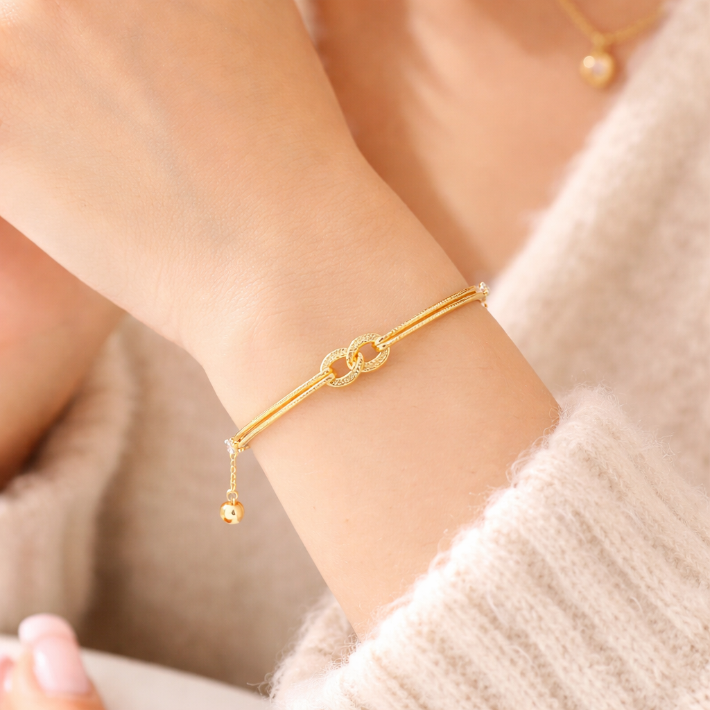 Moederdag Cadeau Armband Dames Set Verstelbaar Dubbele Schakel - Image 14