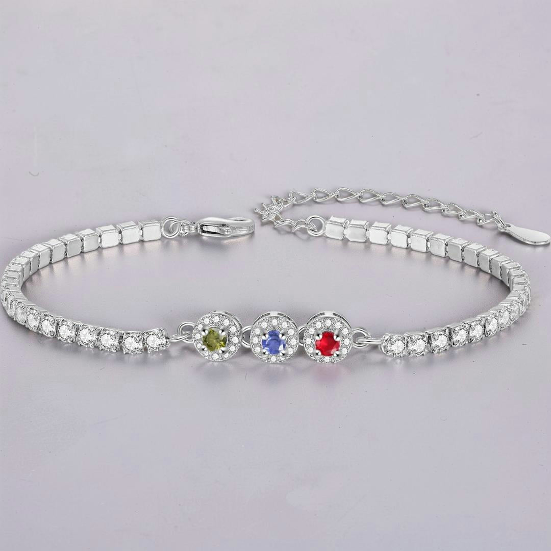 Moederdag Cadeau Armband Geboortesteen Sieraad Gepersonaliseerd - Image 11