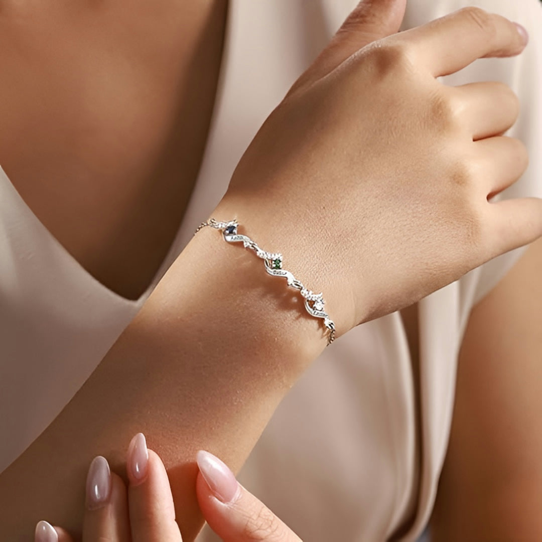 Moederdag Cadeau Armband Geboortesteen Sieraad Gepersonaliseerd - Image 24