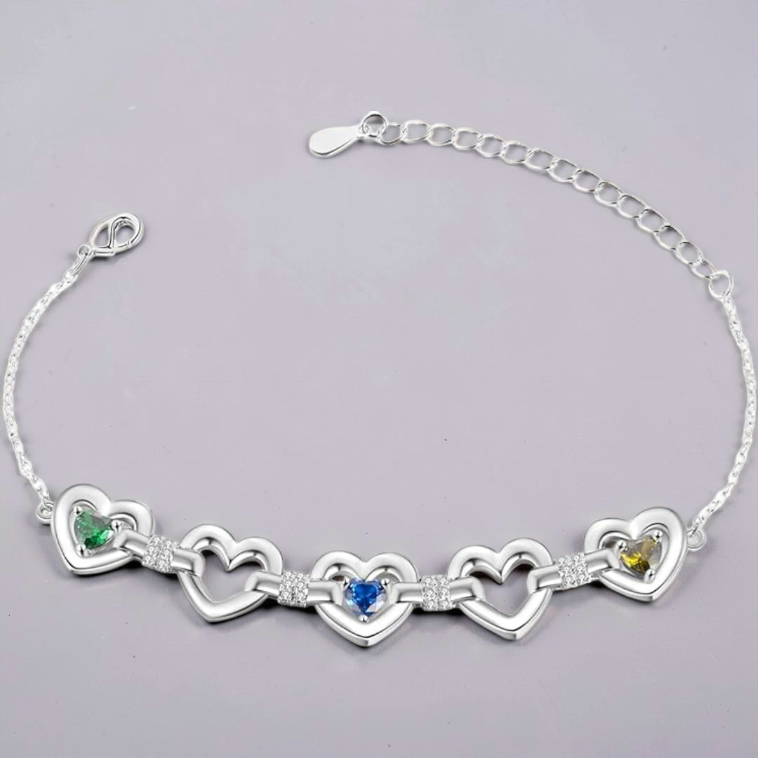 Moederdag Cadeau Armband Geboortesteen Sieraad Gepersonaliseerd - Image 9