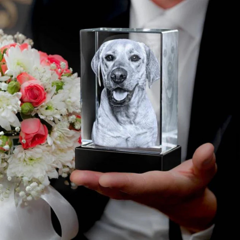 Mother's Day Gift 3D Crystal Photo Frame Personalized Memory