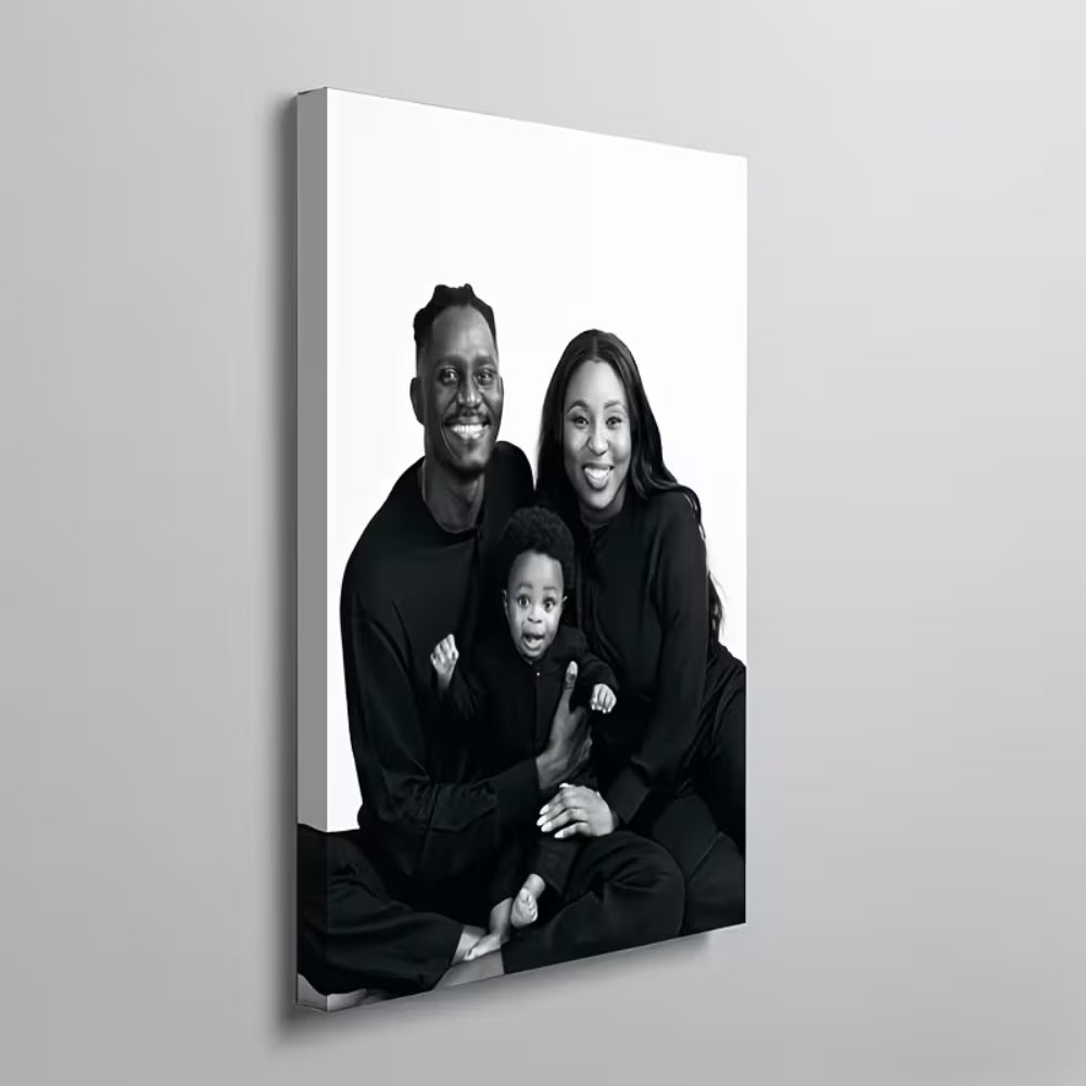 Moederdag Cadeau Fotolijst Canvas Gepersonaliseerd Foto Muur Decoratie