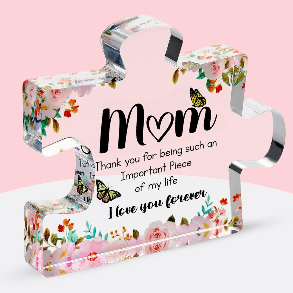 Moederdag Cadeau Fotolijst Decoratie Gepersonaliseerd Tekst Plaque