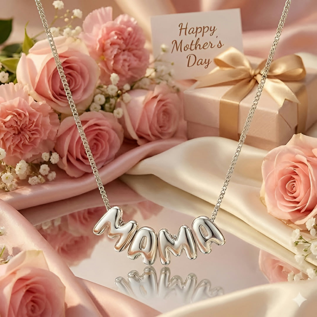 Collana Regalo Festa della Mamma Donna Ciondolo Mamma Gioiello Minimalista