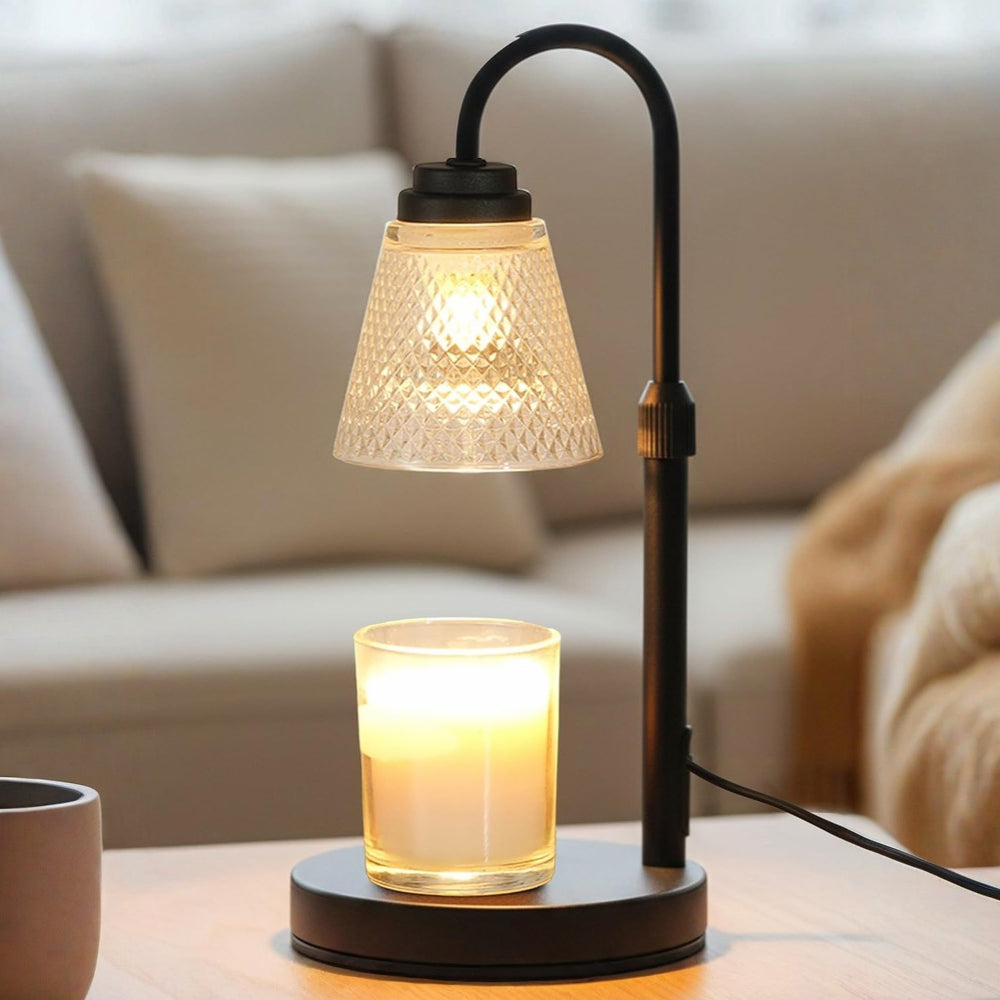 Mother's Day Gift Table Lamp Scent Burner Dimmable Candle Warmer