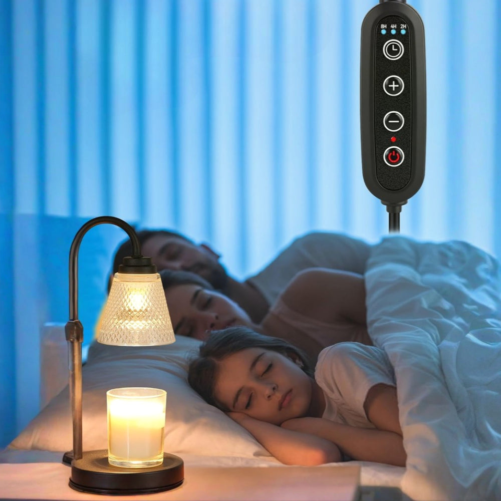 Mother's Day Gift Table Lamp Scent Burner Dimmable Candle Warmer
