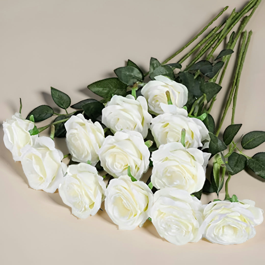 Mother's Day Gift Artificial Flower Rose Bouquet Home Decoration