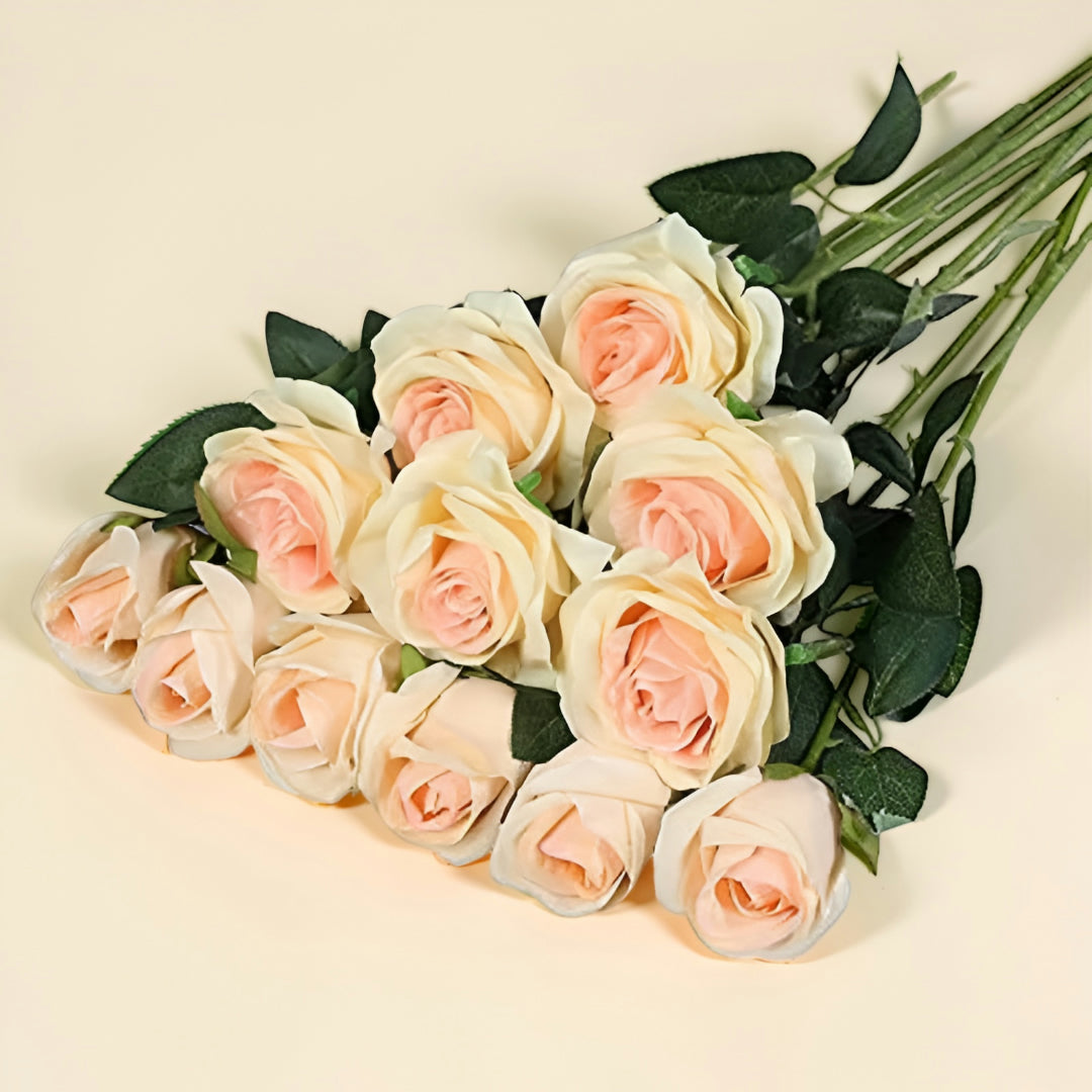 Mother's Day Gift Artificial Flower Rose Bouquet Home Decoration