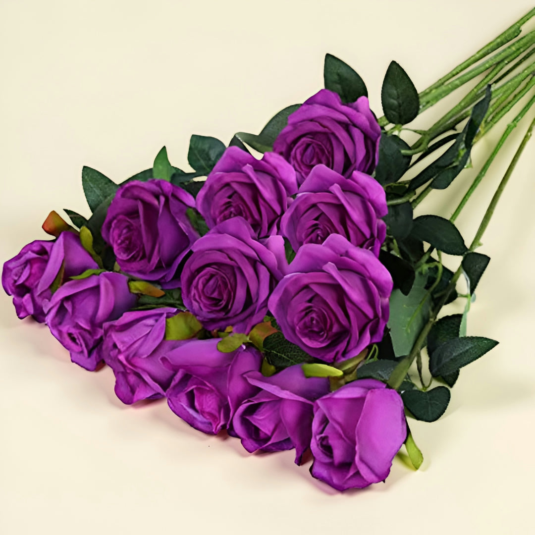 Mother's Day Gift Artificial Flower Rose Bouquet Home Decoration
