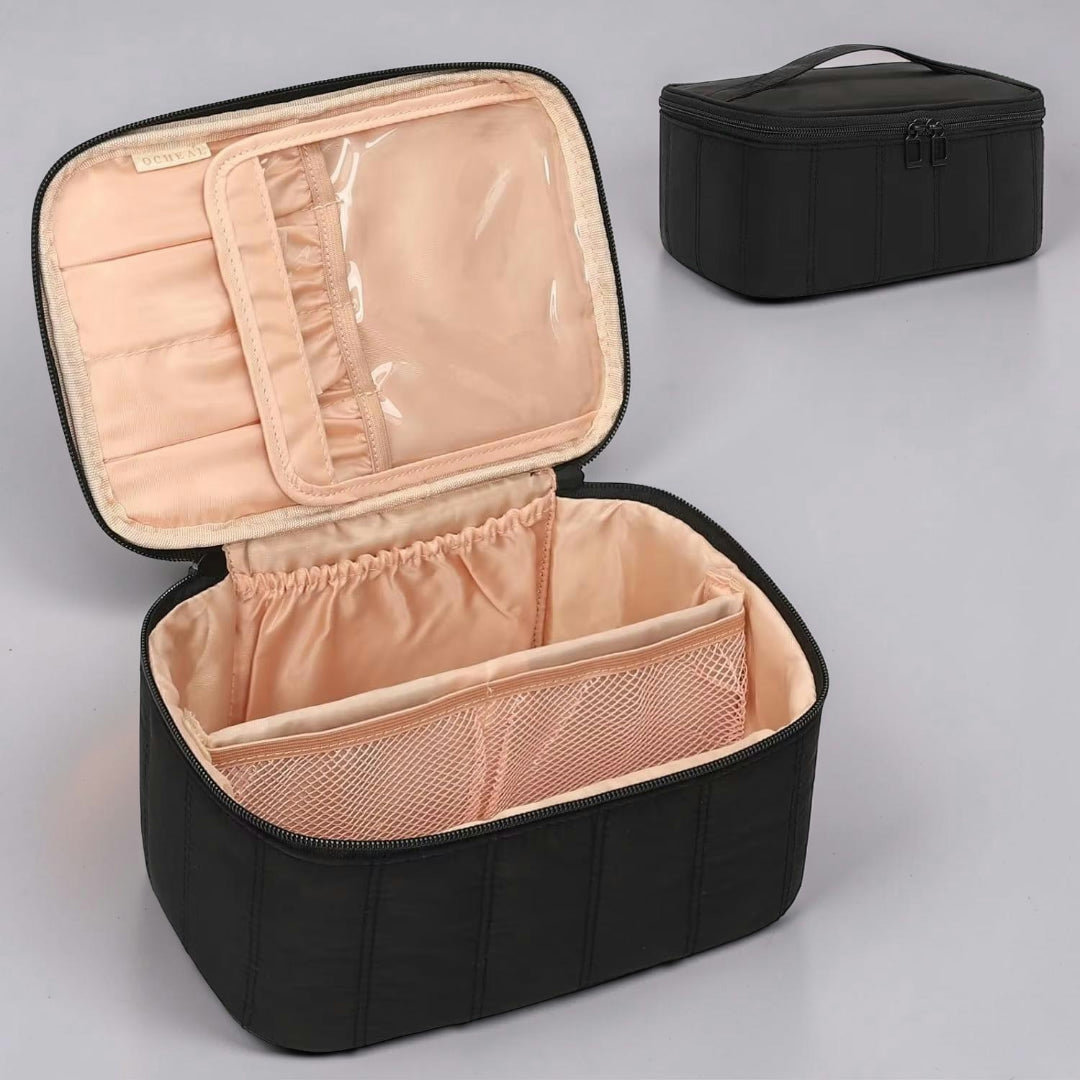 Borsa Trucco Donna Organizer Grande per Viaggio Regalo Festa della Mamma
