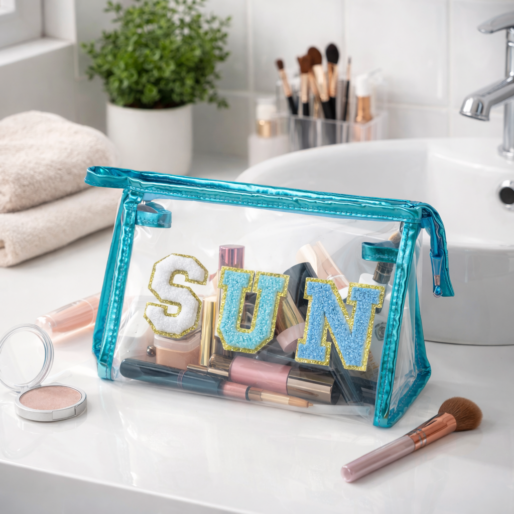 Regalo Día de la Madre Bolsa de Maquillaje Transparente para Mujer Organizador