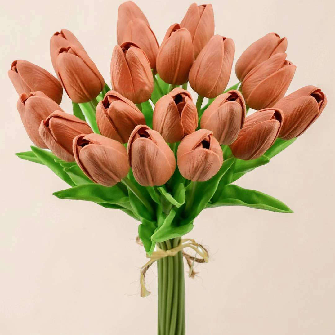 Regalo Festa della Mamma Mazzo di Tulipani Arte Decorazione da Tavolo