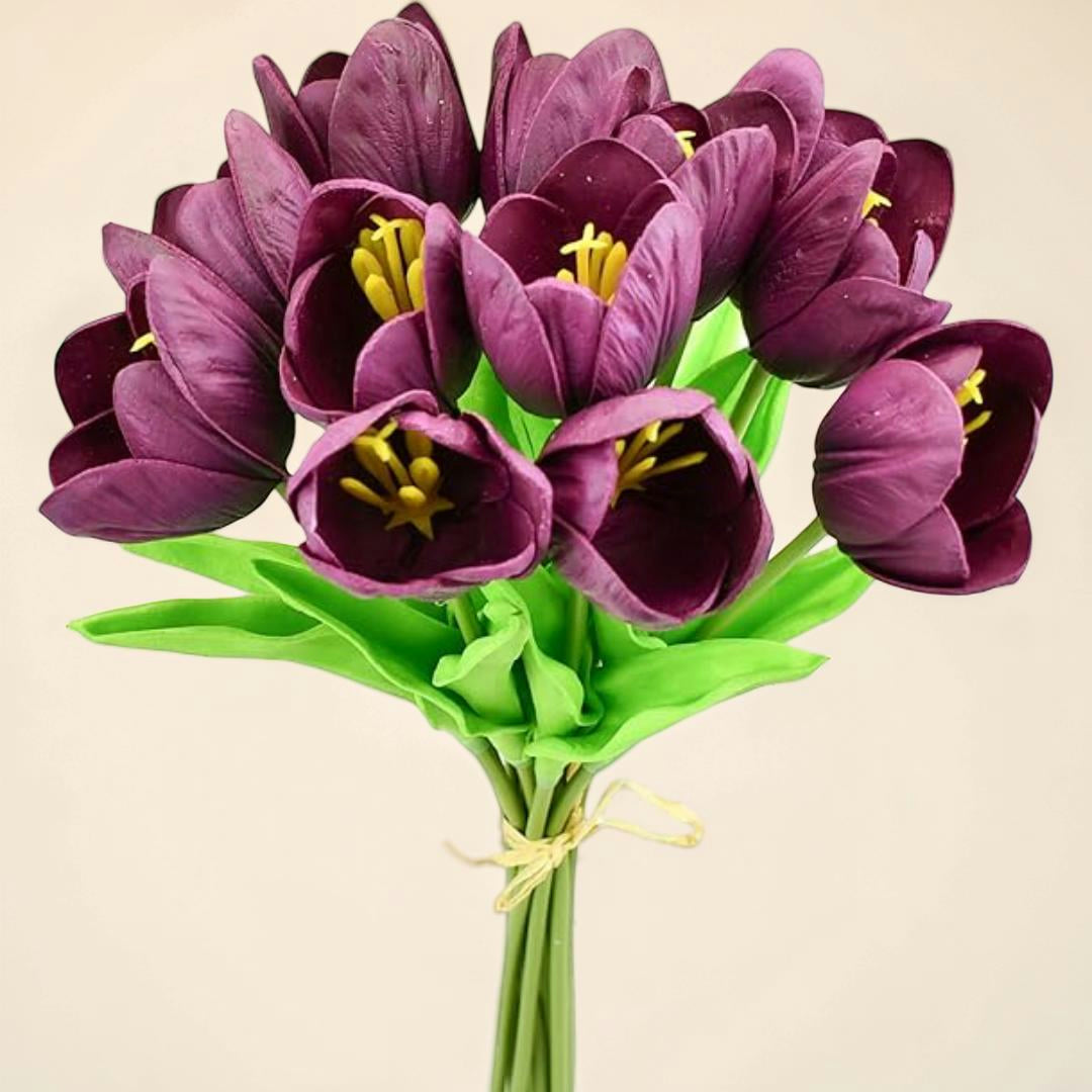 Regalo Festa della Mamma Mazzo di Tulipani Arte Decorazione da Tavolo