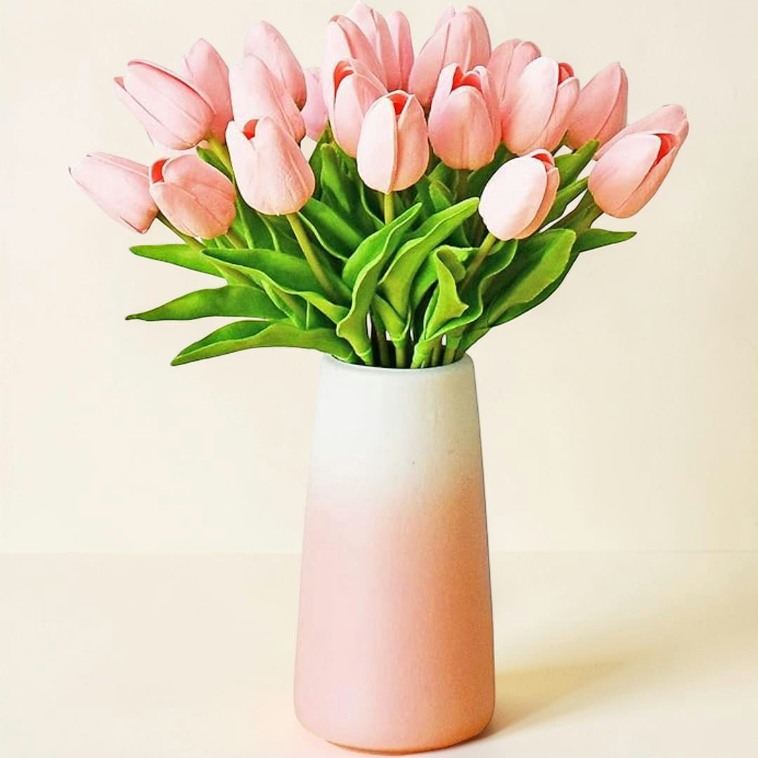 Regalo Festa della Mamma Mazzo di Tulipani Arte Decorazione da Tavolo