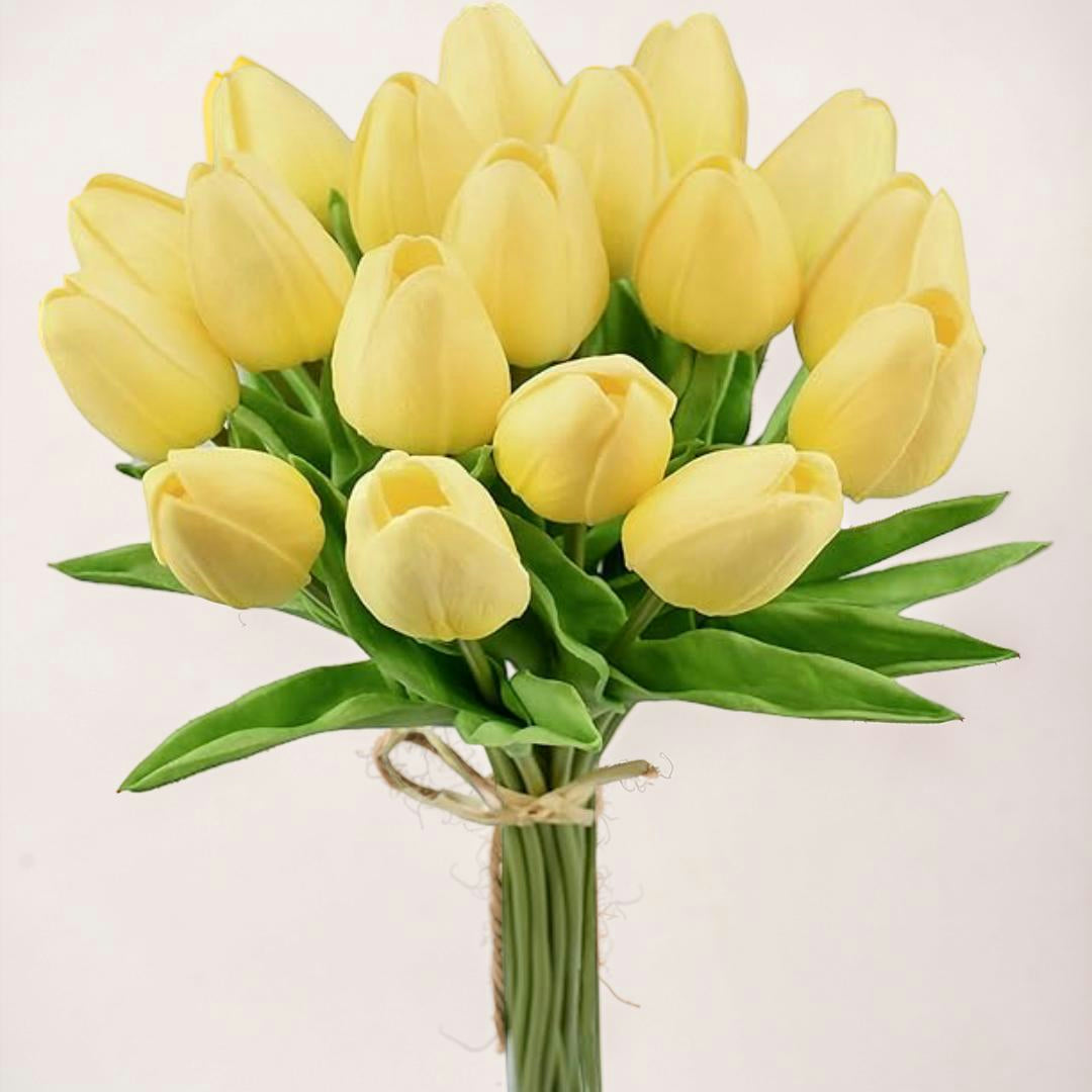 Regalo Festa della Mamma Mazzo di Tulipani Arte Decorazione da Tavolo