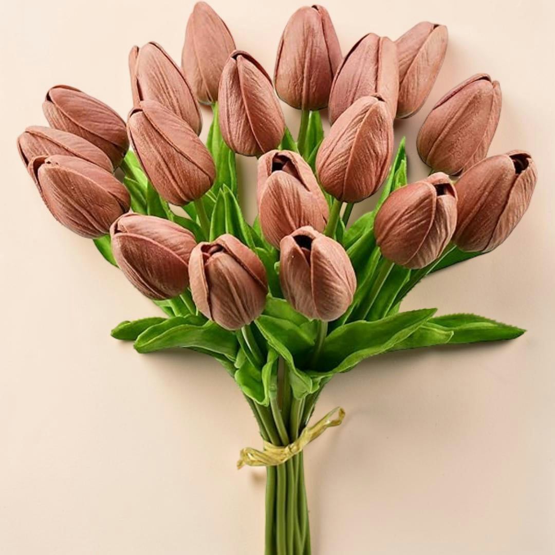 Regalo Festa della Mamma Mazzo di Tulipani Arte Decorazione da Tavolo