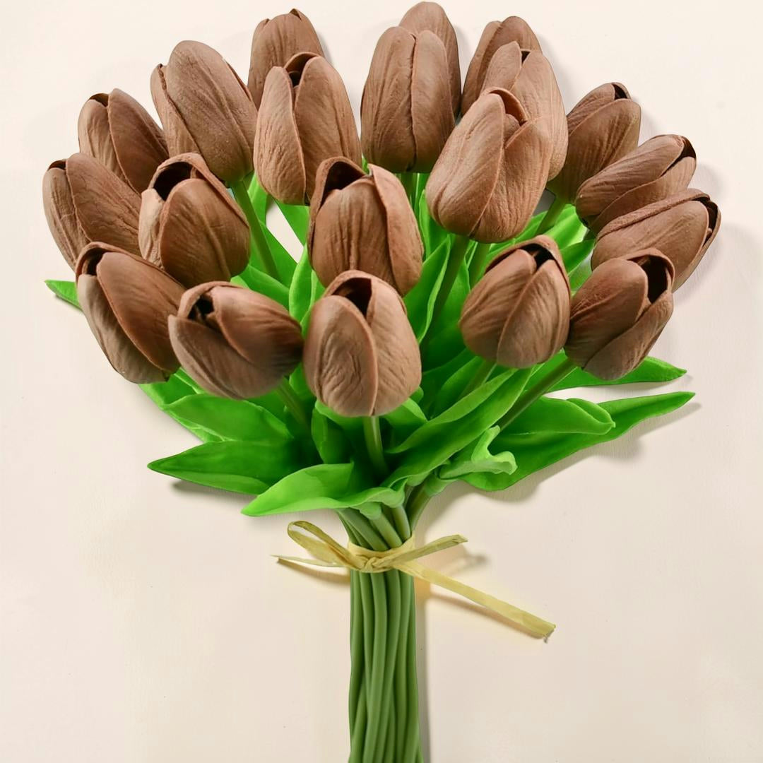 Regalo Festa della Mamma Mazzo di Tulipani Arte Decorazione da Tavolo