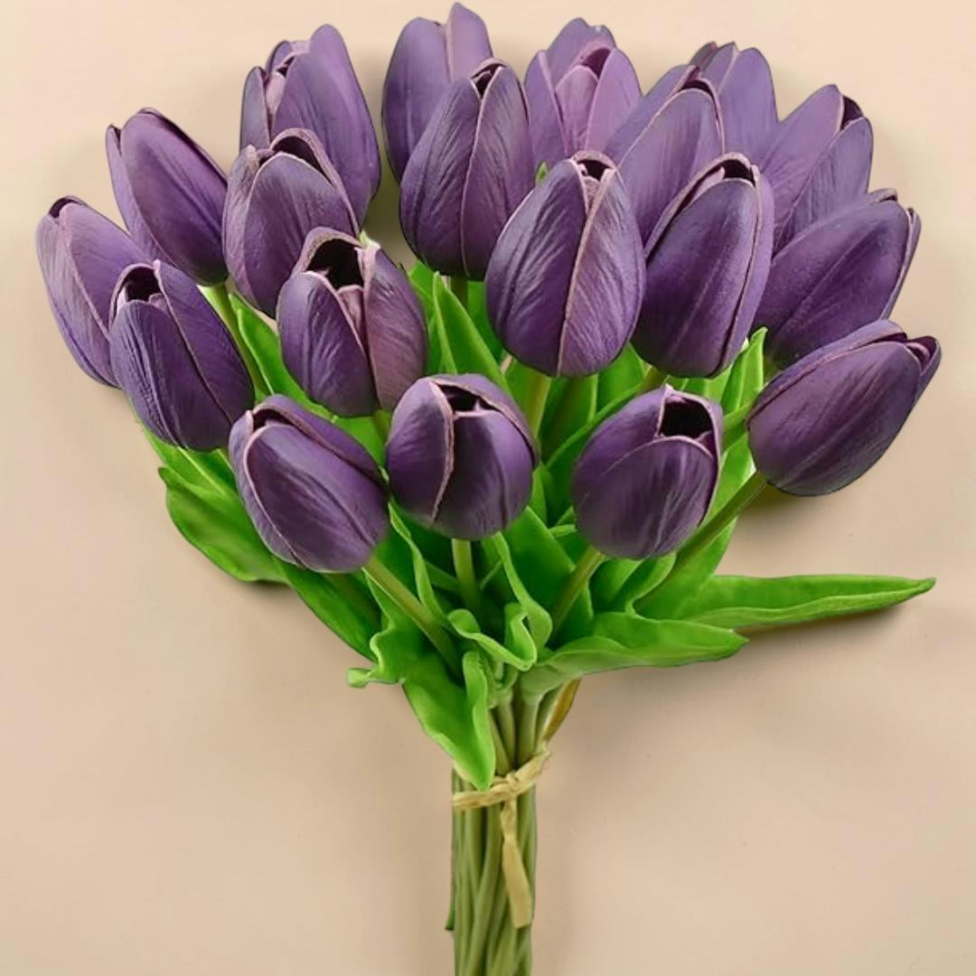 Regalo Festa della Mamma Mazzo di Tulipani Arte Decorazione da Tavolo